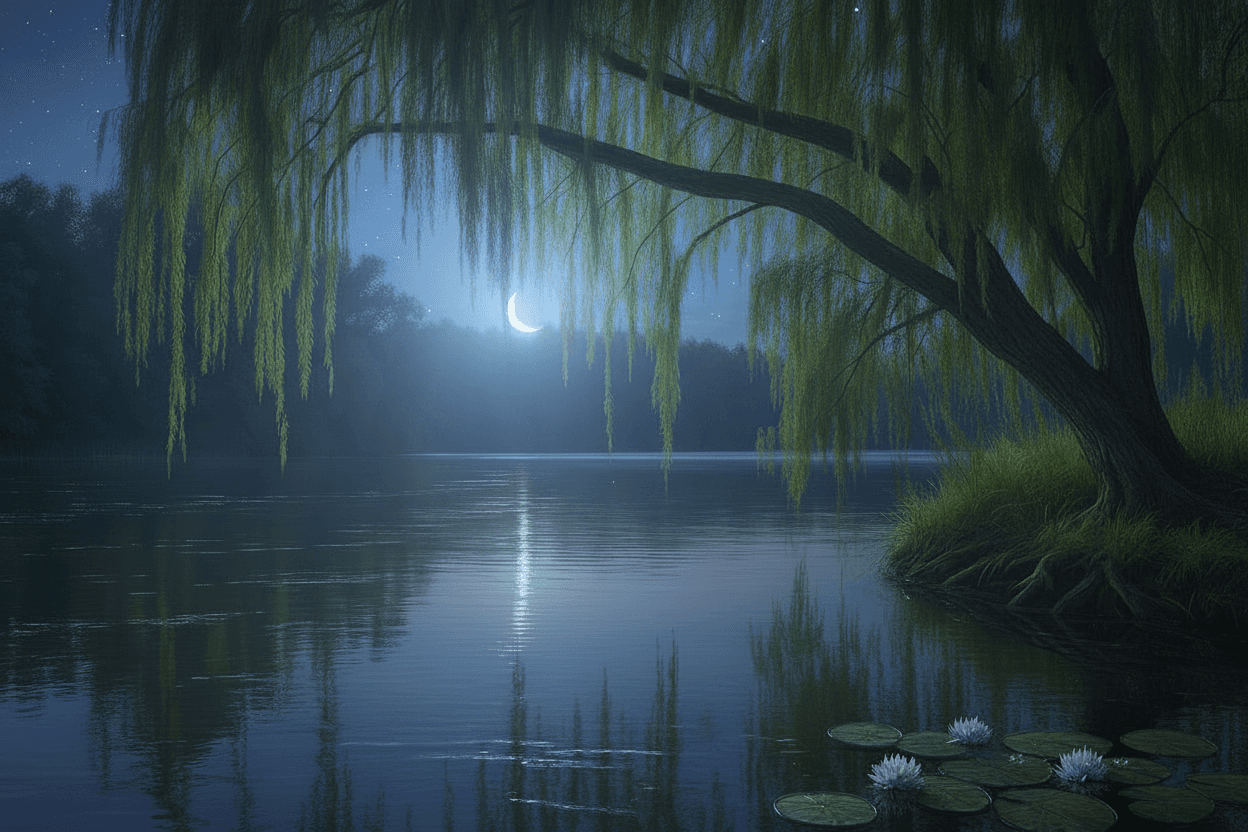 AI generated: add more moon light