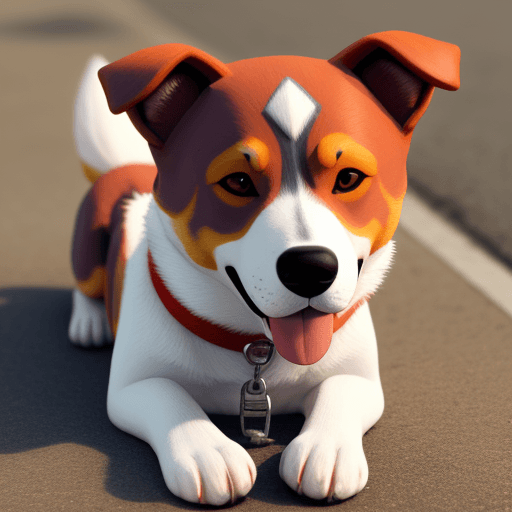 AI generated: Jesse dog