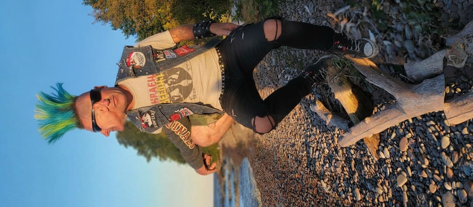 AI generated: Make into a punk rock guy from southern California in the 1980s