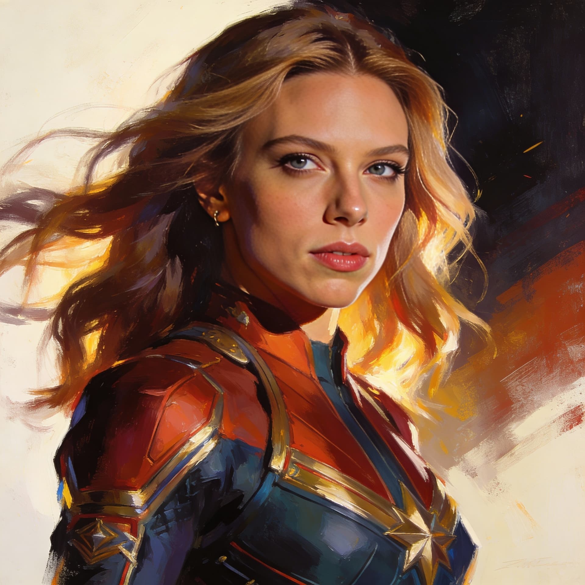 AI generated: Scarlett Johansson,highly detailed,artstation,smooth,sharp focus,8K,art by art by artgerm and greg r...