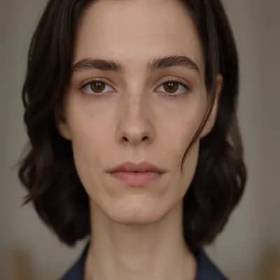 AI generated video: slowly moving head