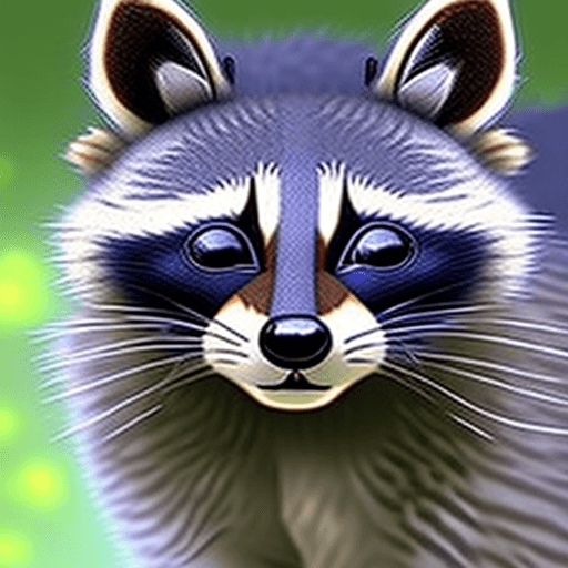 AI generated: cat and raccoon hybrid