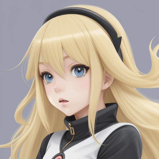 AI generated: elesa blonde \(pokemon\), <lora:elesa blonde (pokemon):1>, portrait, surprised
