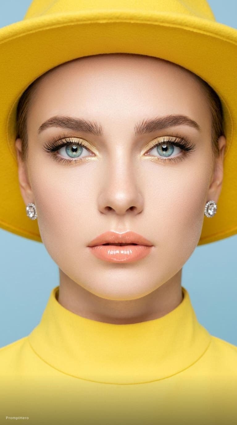 AI generated: {
  "subject": {
    "type": "portrait",
    "gender": "female",
    "age": "young adult",
    "ethn...