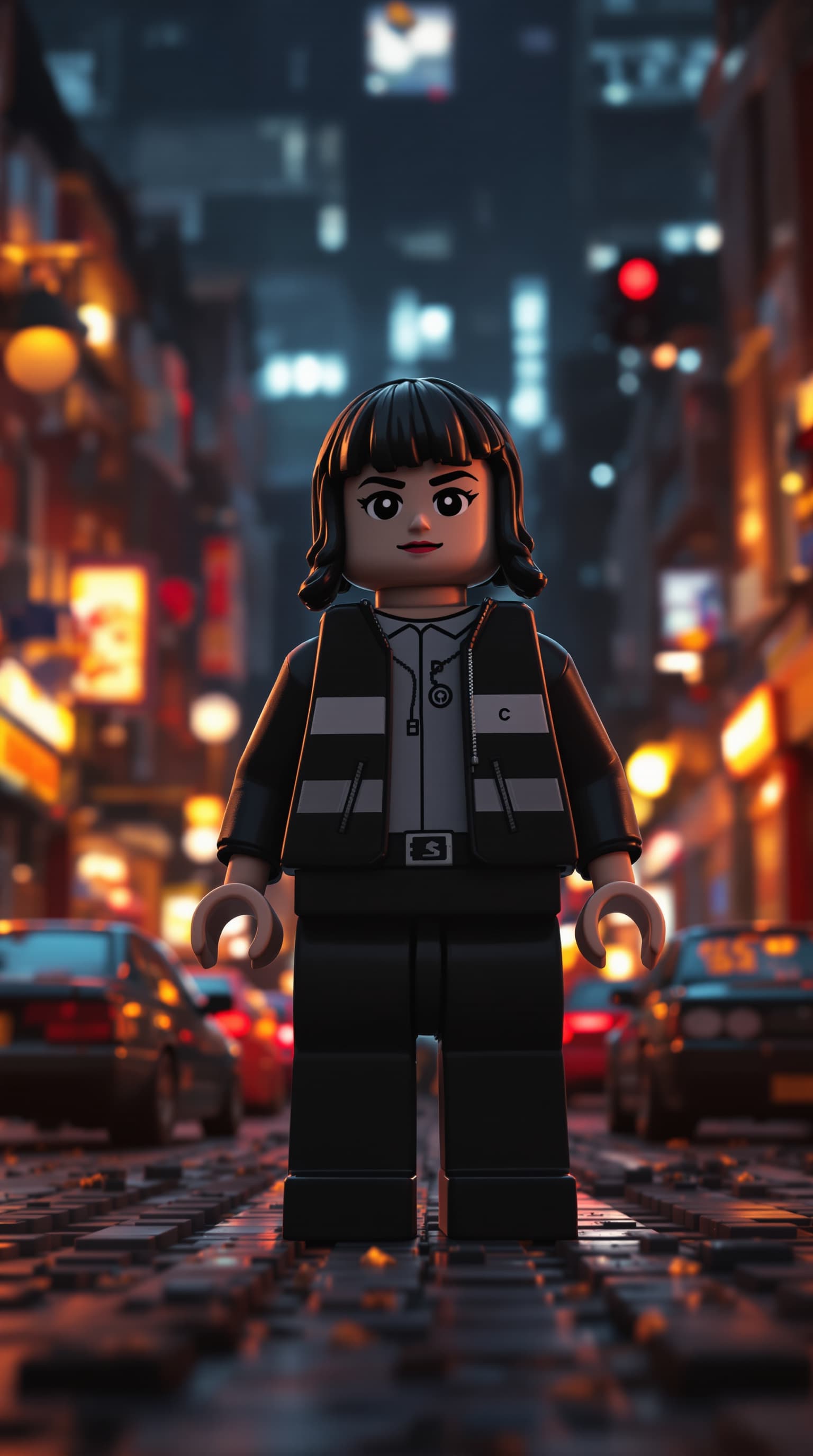 AI generated: A hyper-realistic depiction of Evie Templeton as a ten year old Lisa Hegarty in Criminal Record stan...