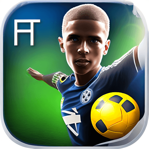 AI generated: computer hero fifa player
