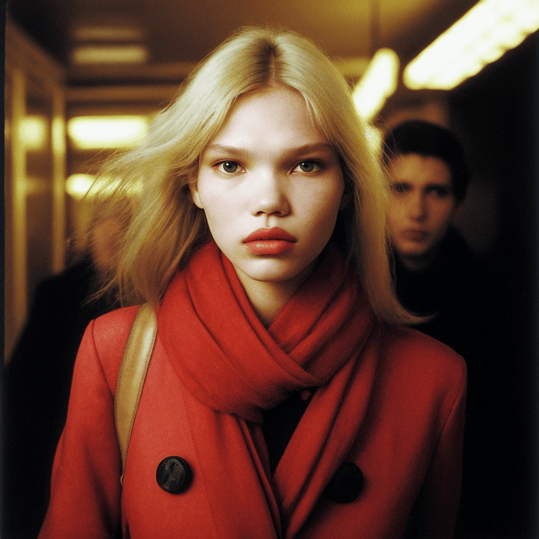 AI generated: a girl soviet union pioneer [Scarlet neck tie-scarf tied with a straight knot] young gorgeous (sasha...