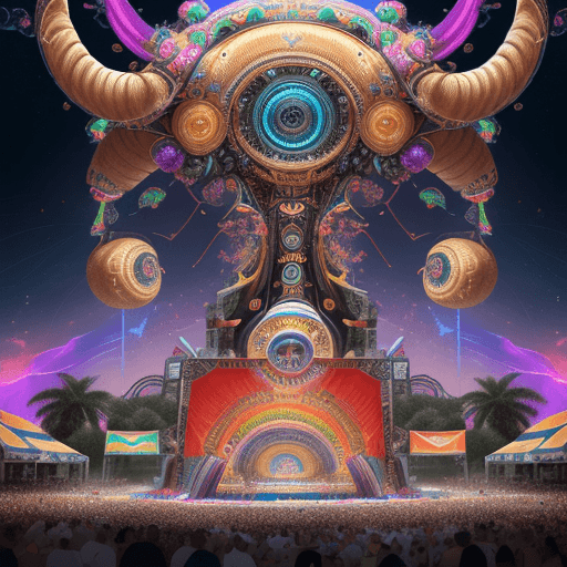 AI generated: Festival Latino, 2023, Hightstown, NJ, Rams, corporate, (best quality, masterpiece, ultra-detailed, ...
