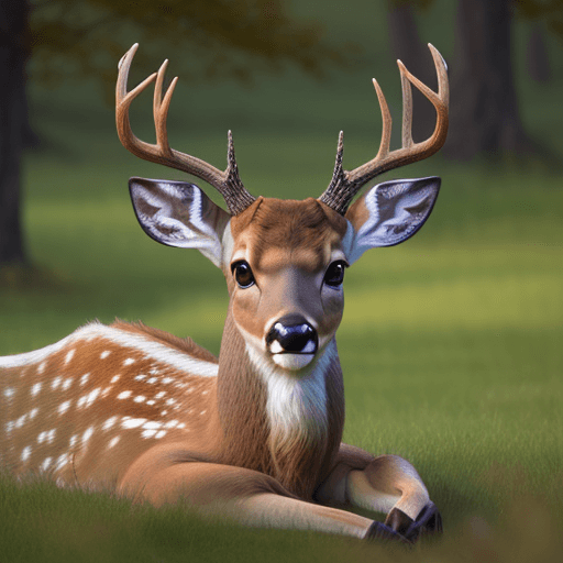 AI generated: deer