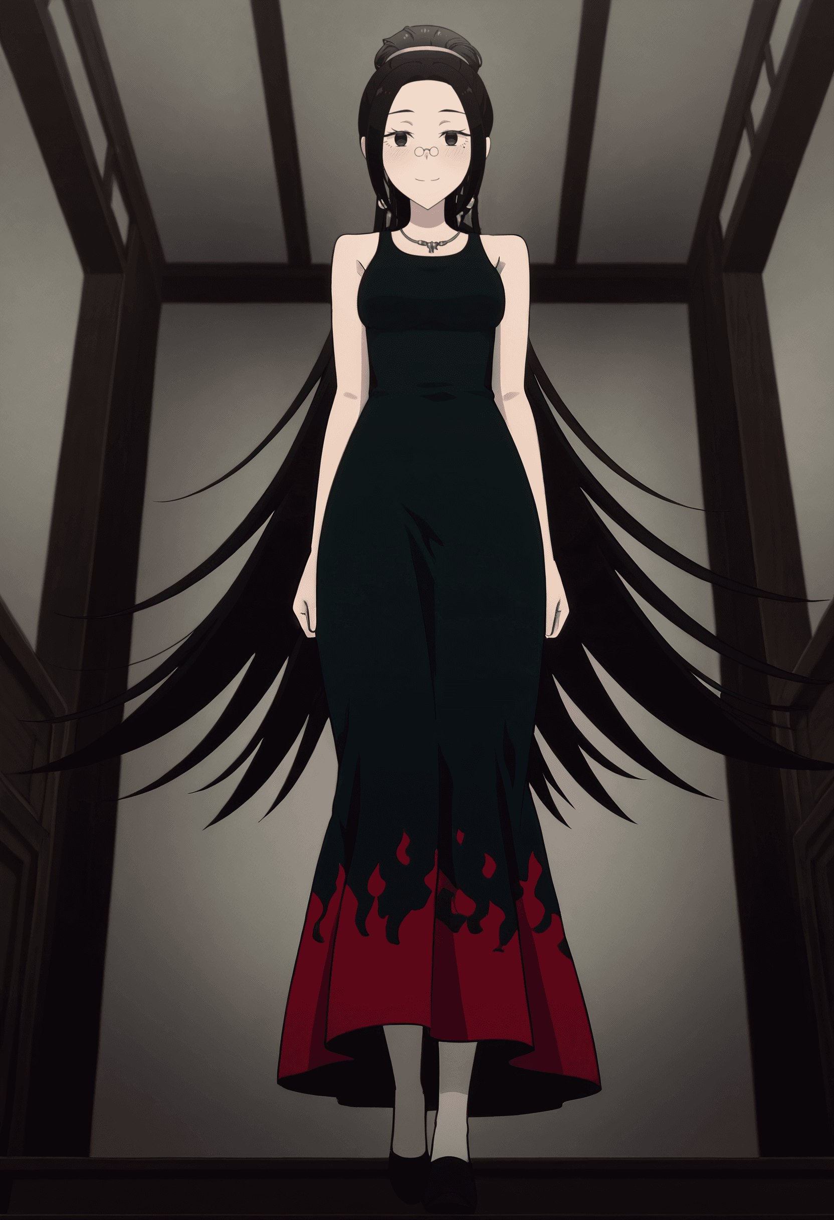 Mix Hall Owner - Rock wa Lady no Tashinami deshite (Rock Is a Lady's Modesty) - 2 Outfits - Illustrious/SDXL