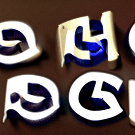 AI generated: letters L R in the style of the om