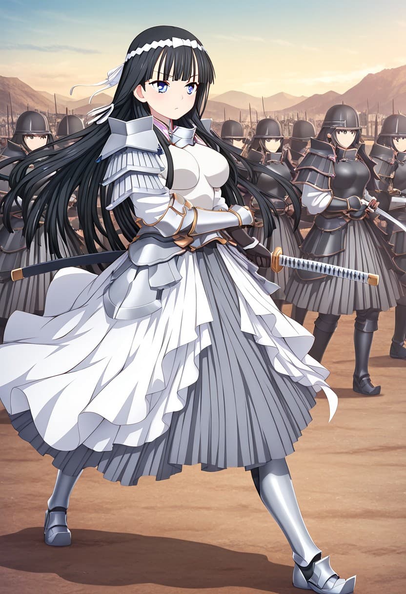 Uesugi Kenshin (Rance series) [Illustrious/Anima]