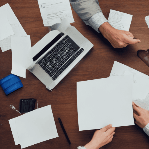 AI generated: paper work drawbacks in an industry
