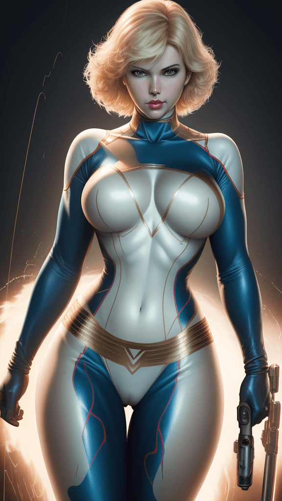 AI generated: ((best quality ,8k, 16k, highres, masterpiece:1.2),DC database feature of ((Power Girl)):2.5, Promin...