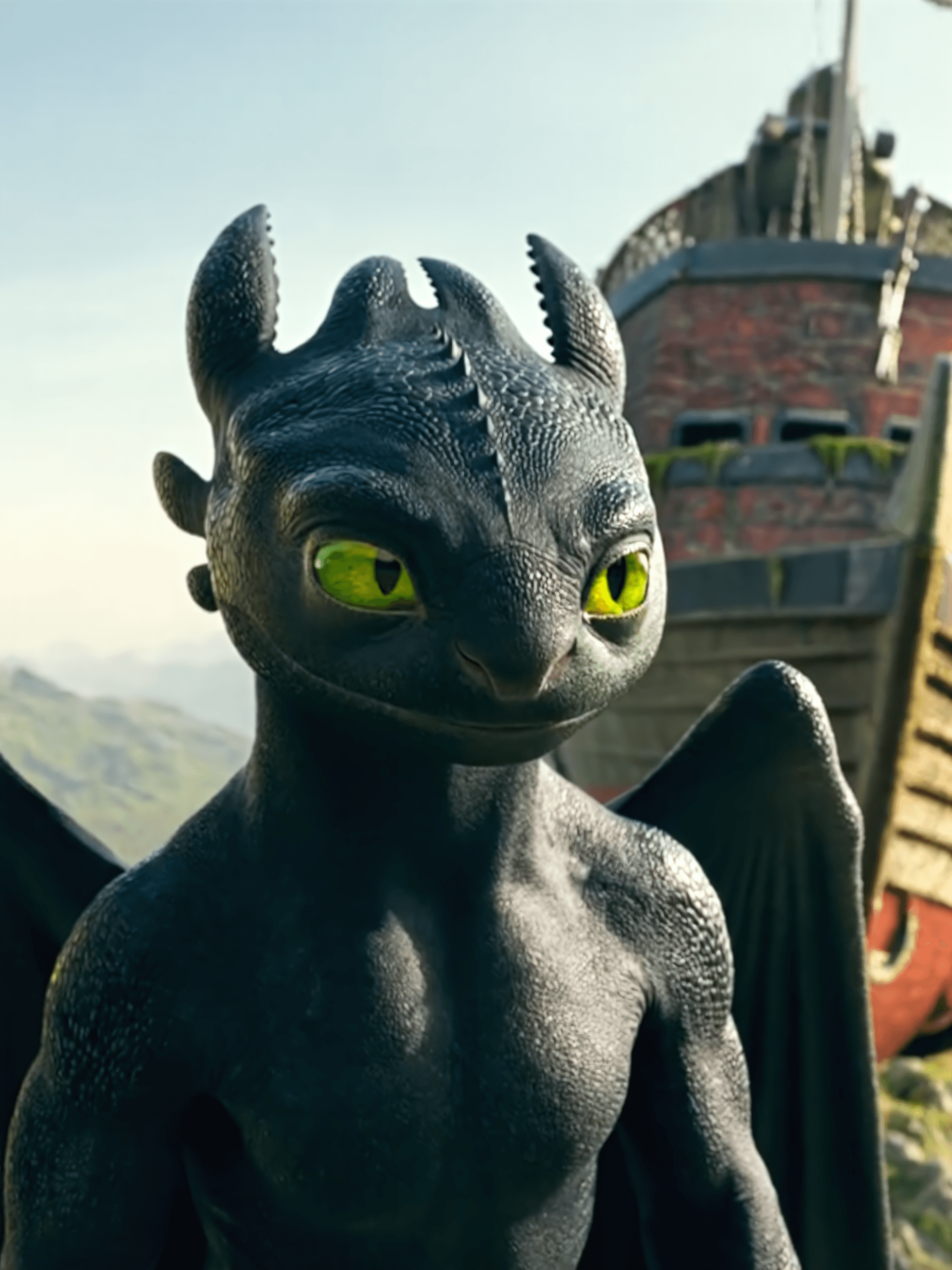 Detailed Toothless (HTTYD Live Action) - Chroma