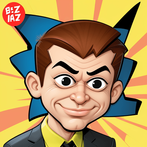 AI generated: caricature illustration, children's comic book character, hilariously exaggerated features --ar 1:2 ...