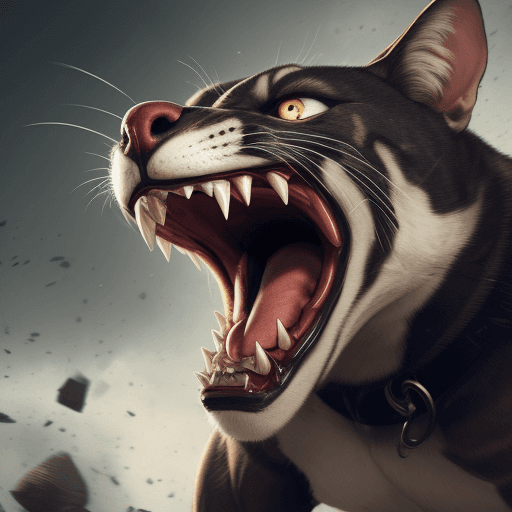 AI generated: aggressive