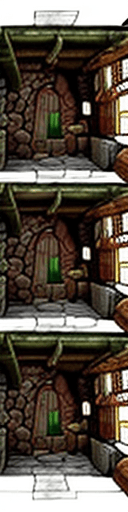 AI generated: dnd fantasy sewer home cozy for a sorcerer