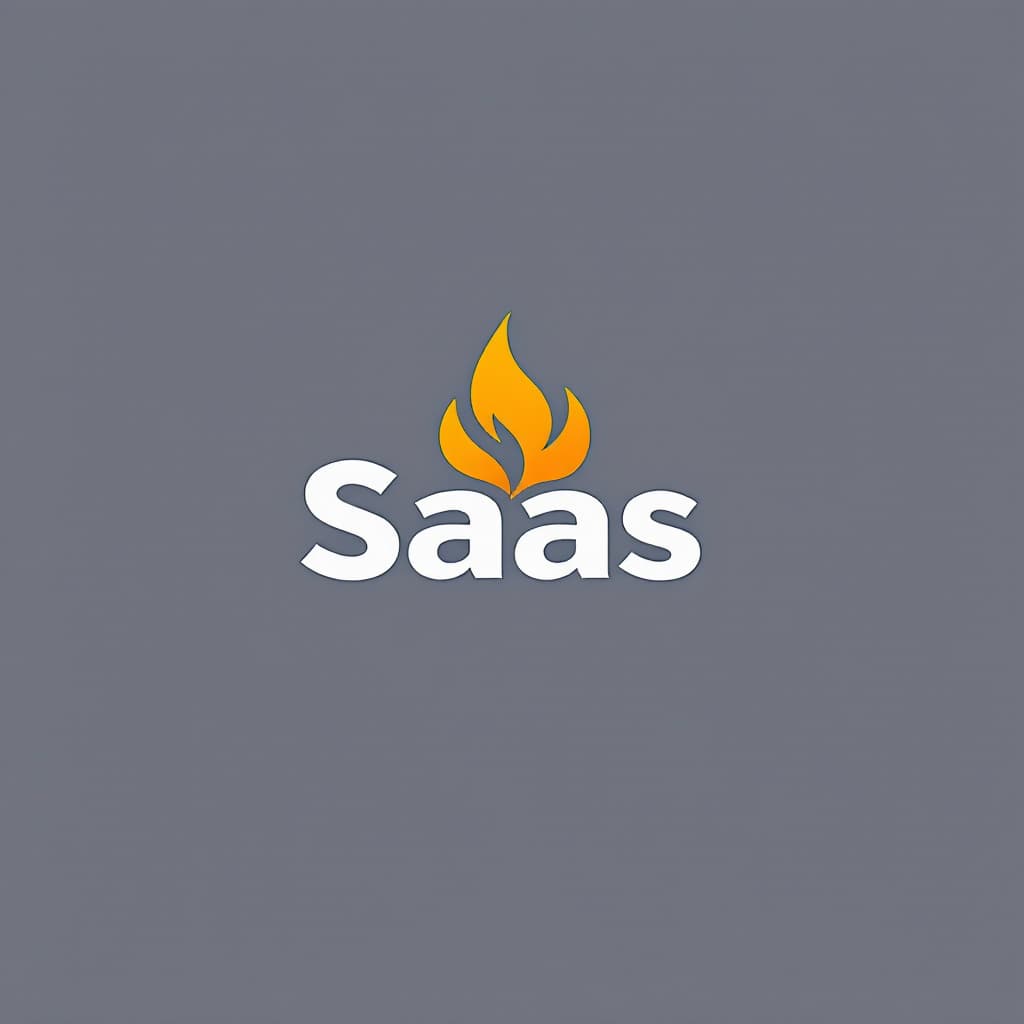 AI generated: 
Craft a Saas logo, a AI design roaster that gives design feedback, fire, flame icon, minimalist log...