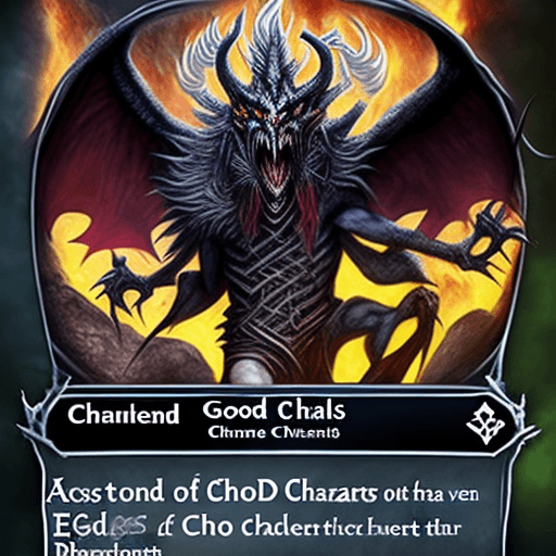AI generated: discord, god of chaos