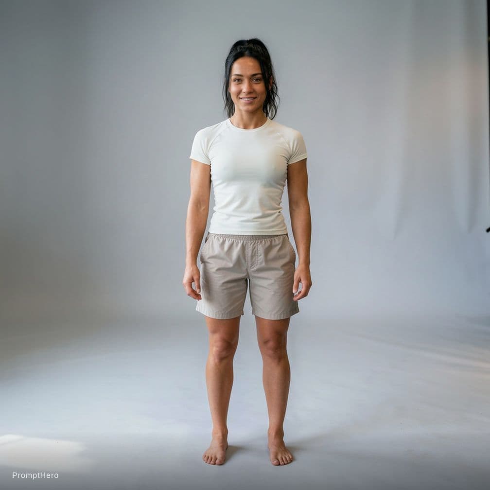 AI generated: Change the clothes to lingerie
