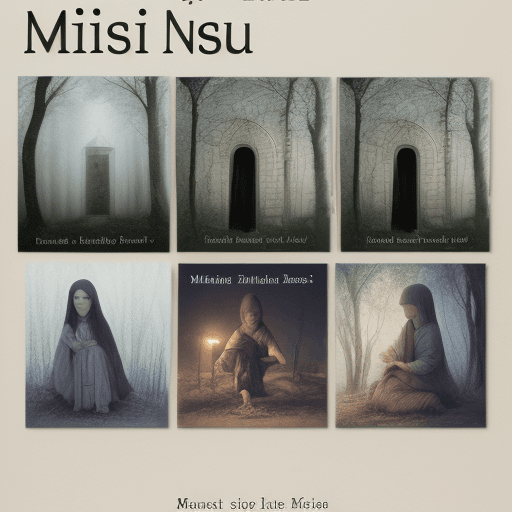 AI generated: my new cover page for my book called mišung

