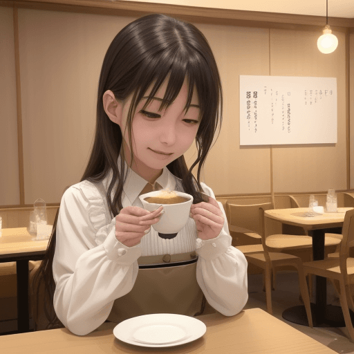 AI generated: カフェで友達とお茶をしながら談笑する女子
高校生、かわいい、詳細な顔