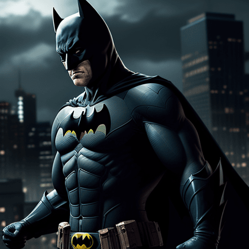 AI generated:  batman beaten ,4 k ultra hd