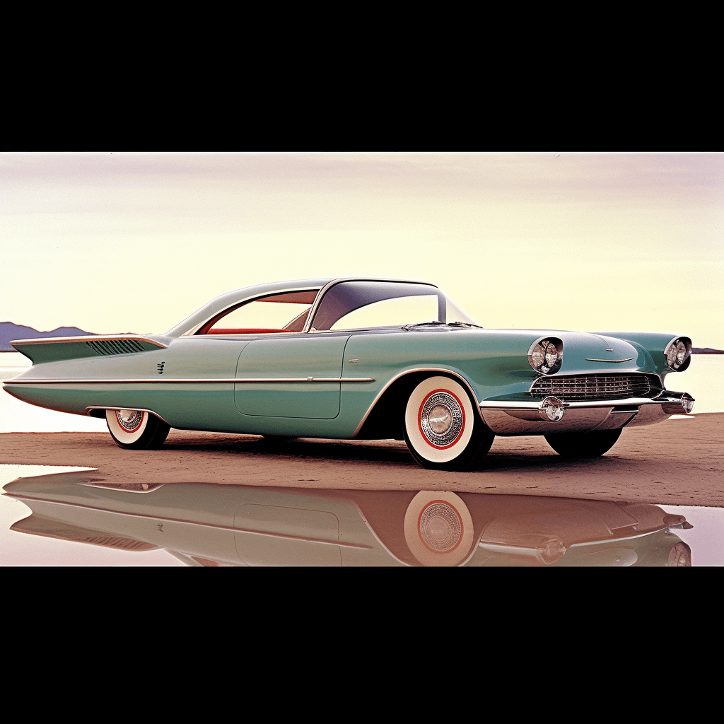 AI generated: concept car , 1958