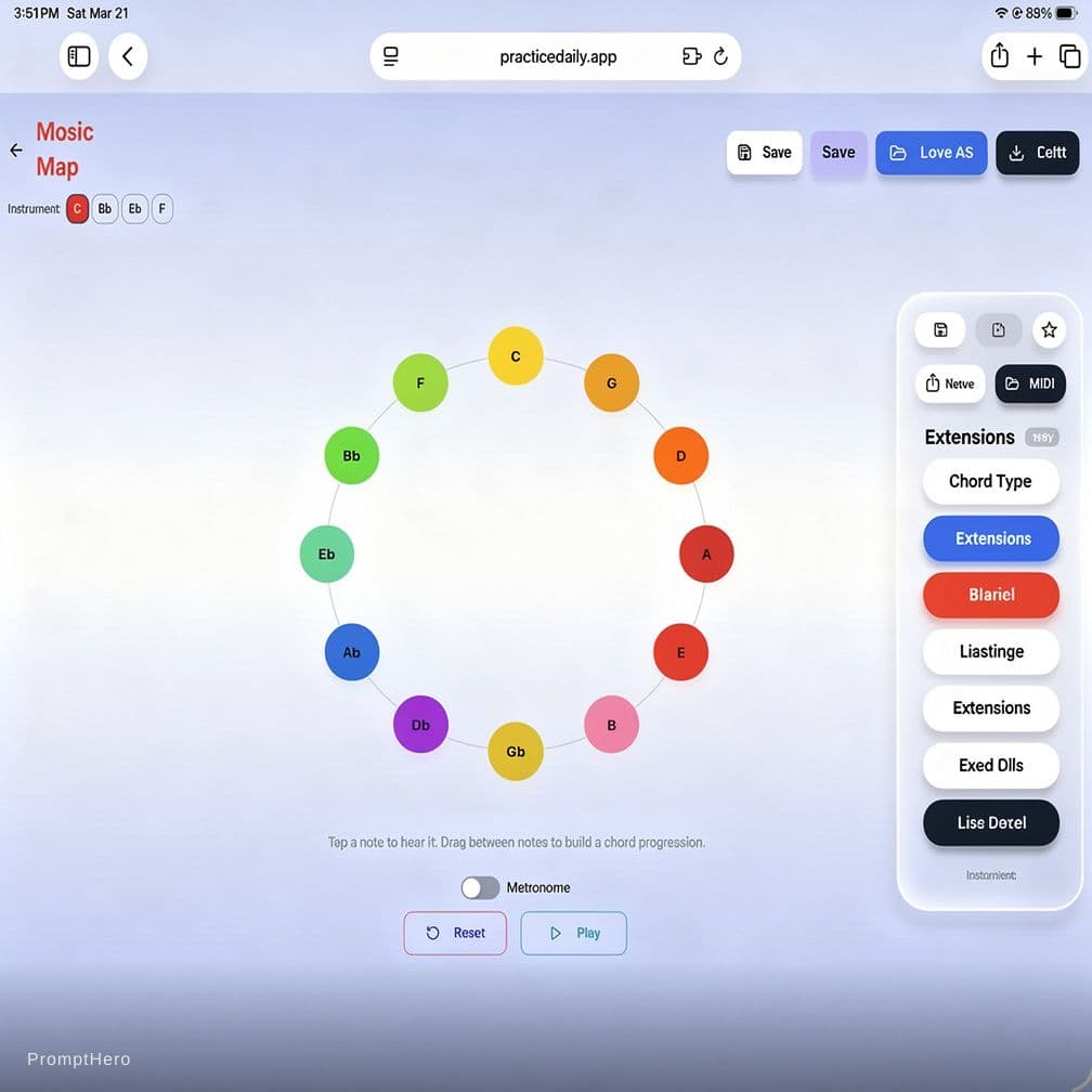 AI generated: Reimagine this web app.