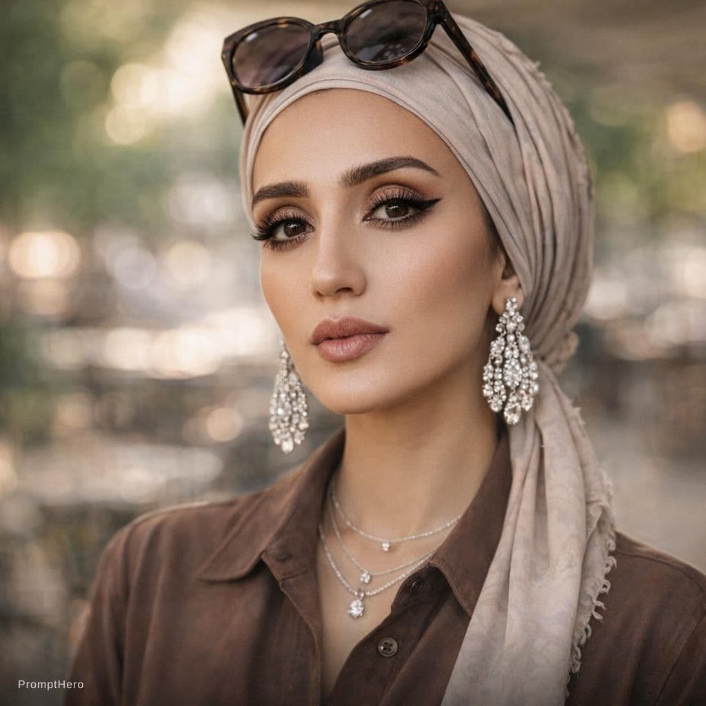 AI generated: {
  "image_analysis": {
    "subject": {
      "description": "Young woman",
      "expression": "Ne...