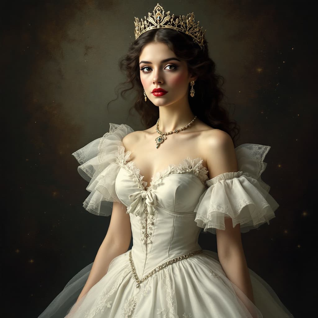 AI generated: princesa do inicio do seculo 19 , steshka 