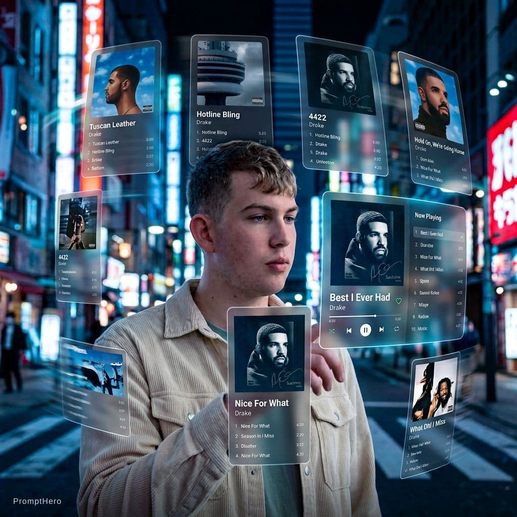 AI generated: A cinematic augmented-reality style scene featuring a hyper-realistic person placed in the [location...