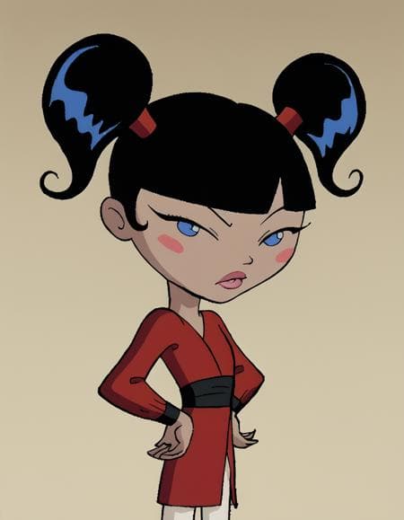 Kimiko Tohomiko (Xiaolin Showdown) Pony + Illustrious + SD1.5