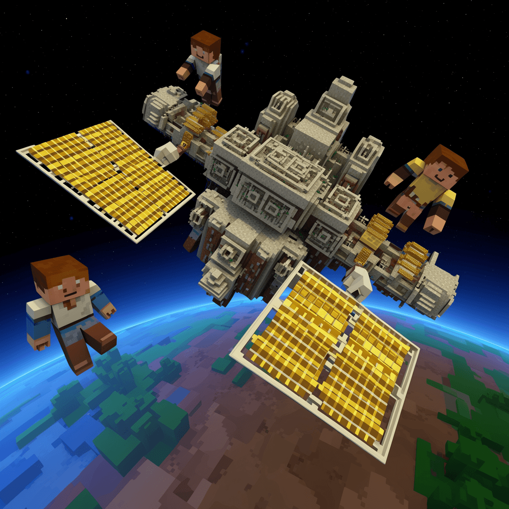 Cube World (Minecraft RTX/Voxel Style) [F.1D/K9B/Qwen]