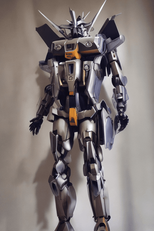 AI generated: (Space Cowgirl:1.4), (trenchcoat:1.4), (cowboy hat:1.4), Gundam armor and glowing accents. mecha, bo...