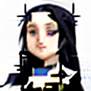AI generated: Character sheet，Girl with long hair，Multiple poss and expressions，Highly detailed，Depth，Many parts -...