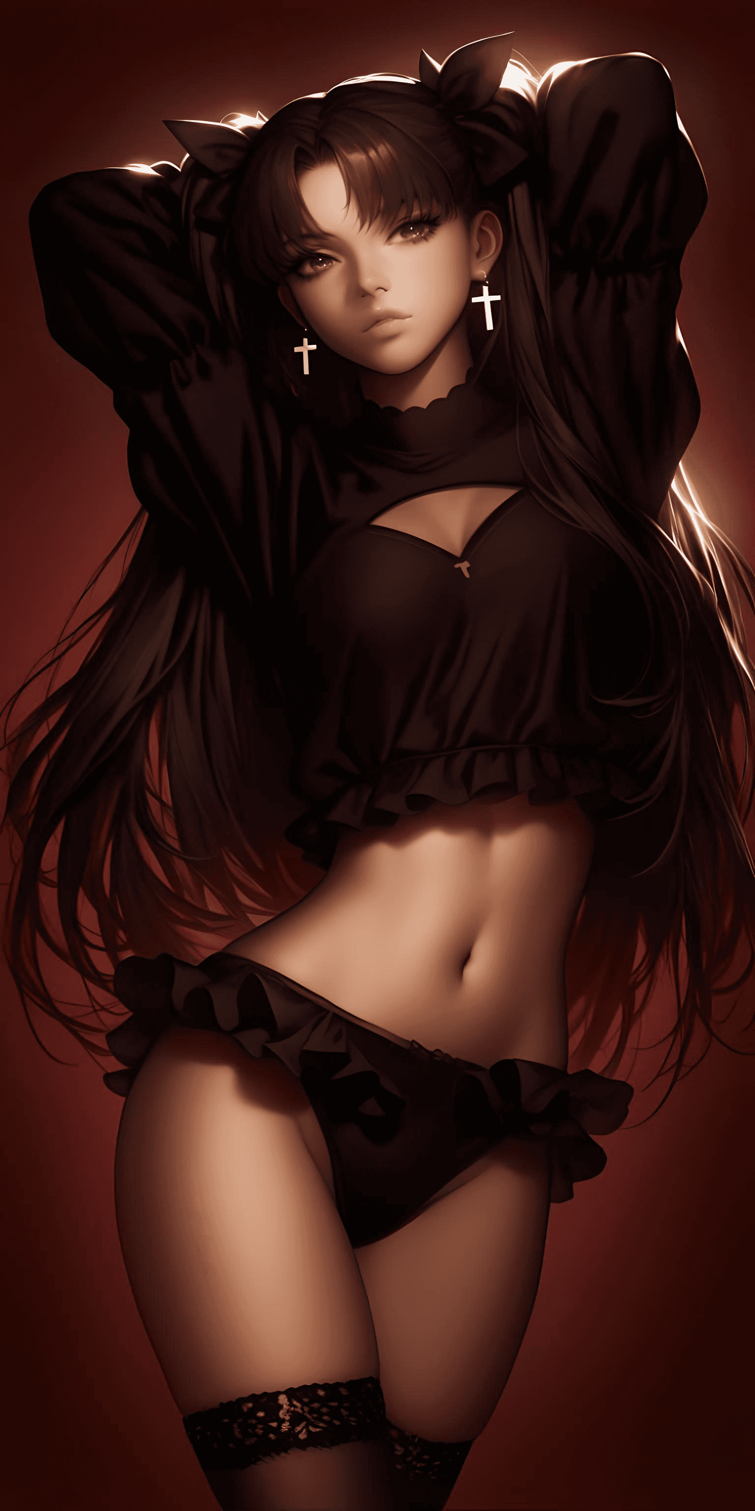 AI generated: Rin Tohsaka