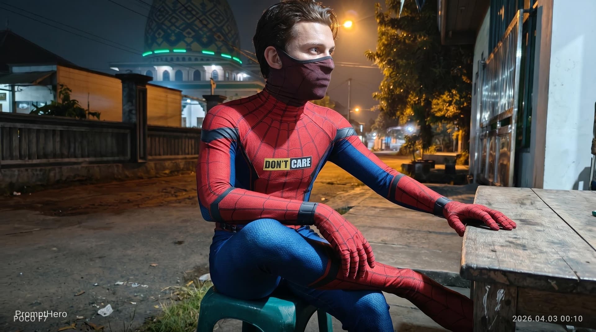 AI generated: Spiderman