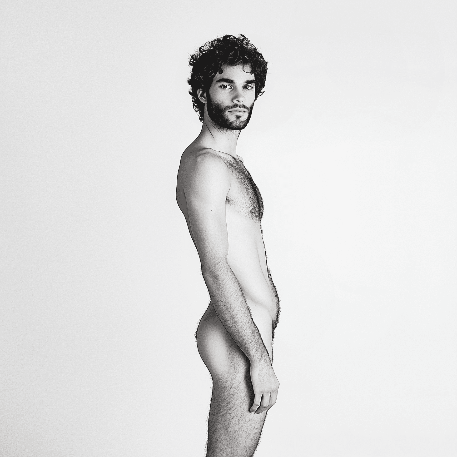 AI generated: full shot, full-length portrait, wide field of view, centered, showing entire body, award-winning ci...