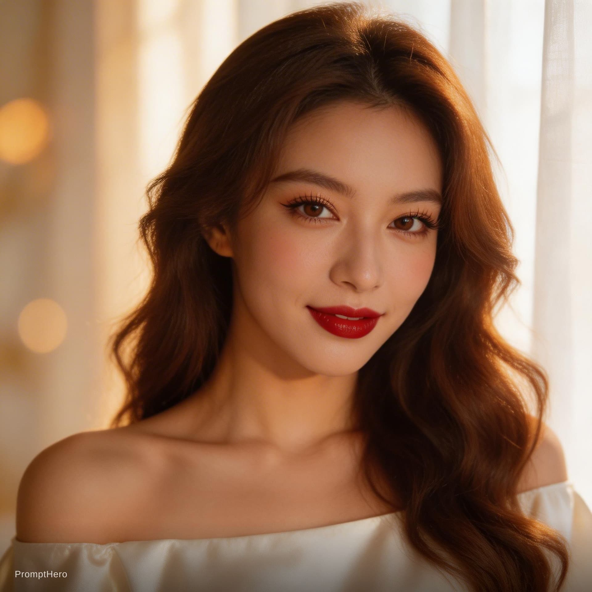 AI generated: beautiful seductive woman