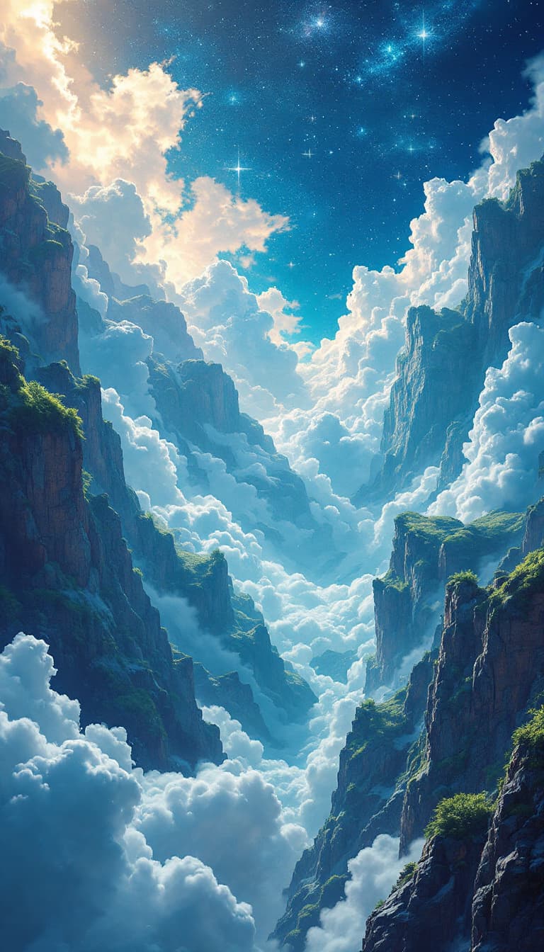 AI generated: heaven