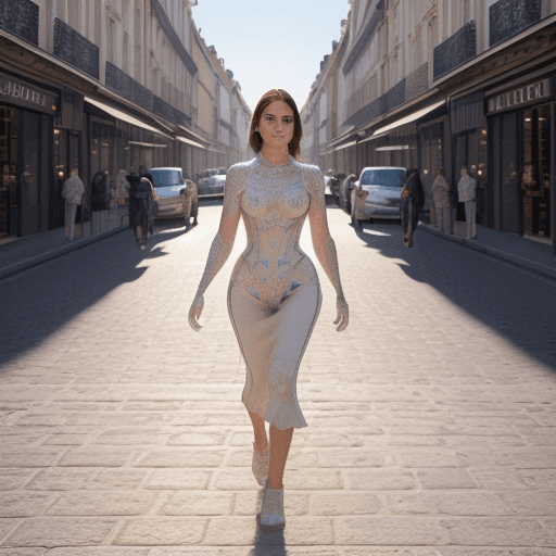 AI generated: photorealistic, ultra highly intricate detailed, professional photo, beautiful lady, (full-body), (w...