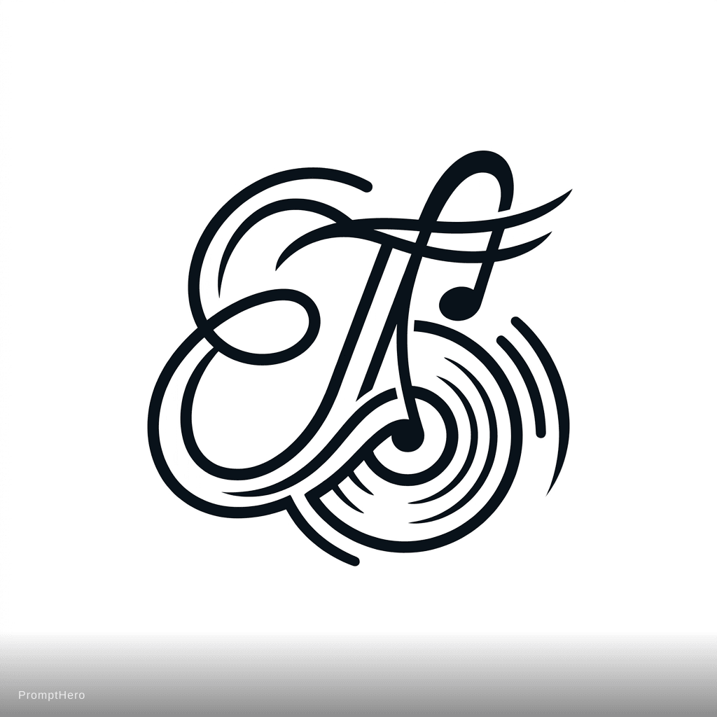 AI generated: Create a sofisticate logo for a music creator and DJ Estefano Taranto