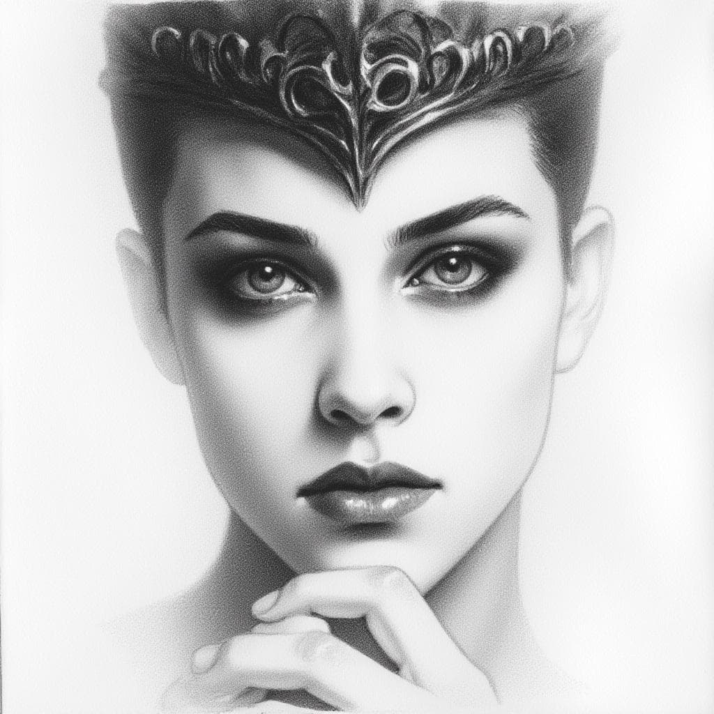Charcoal Gothic Fantasy - Image 2