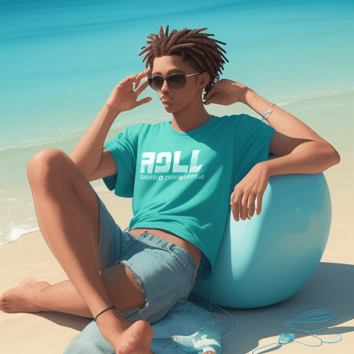 AI generated: being really chill, cool vibes, hd