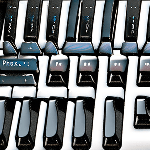 AI generated: a person sleeping on their computer keyboard, after a night of work, realistic

