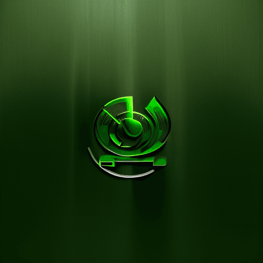 AI generated: high resolution logo in deep green and silver. The logo name is Silvero. The logo purposes is for a ...