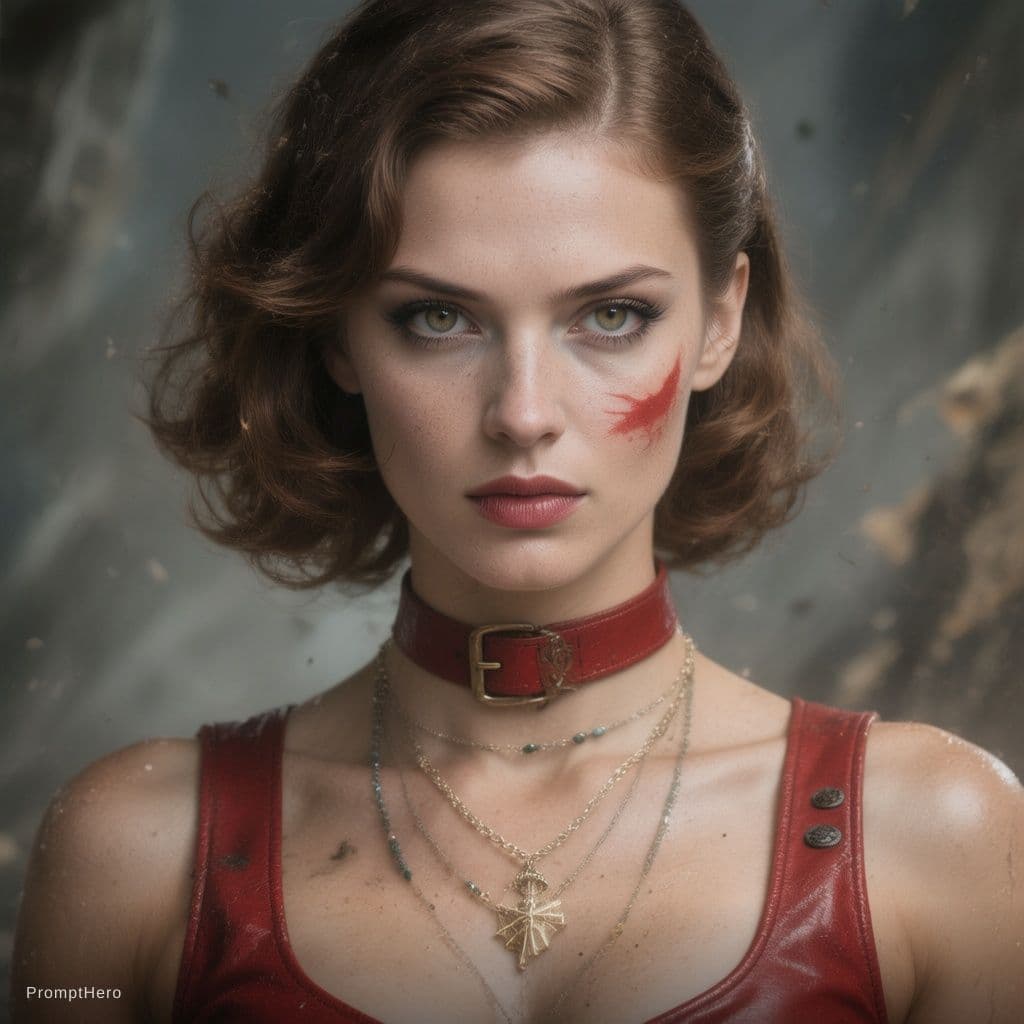 Hero prompt: Nazi super woman 