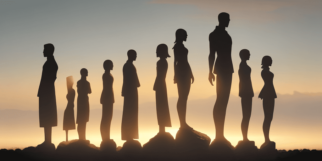 AI generated: 
Title: The Balance of Leadership

Mood/Atmosphere: Late summer dawn, with a fresh air and warm t...